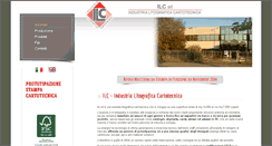 Desktop Screenshot of ilcsrl.com